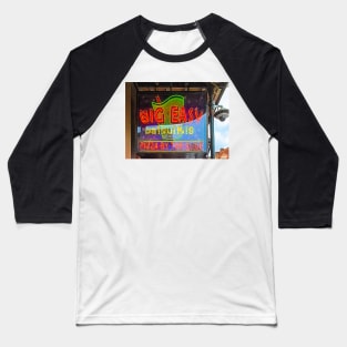 Big Easy Daiquiris and Pizza Bourbon Street Baseball T-Shirt